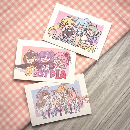 Chibi Postcards ◆ Nijisanji EN ◆