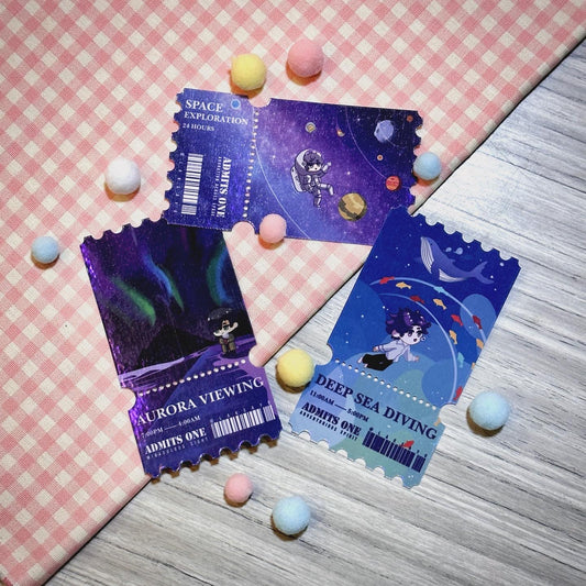 Laminated Tickets #1 ◆ SOLO ◆