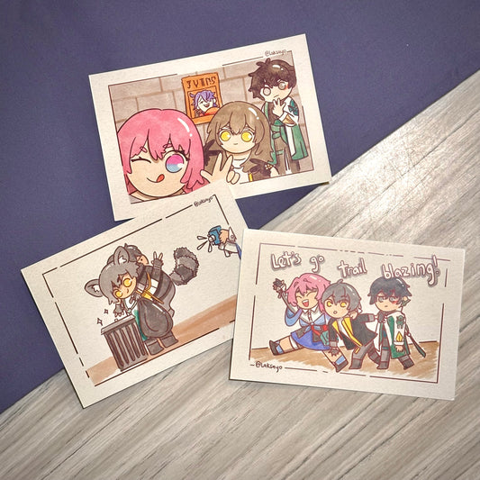 Chibi Postcards ◆ Honkai: Star Rail ◆
