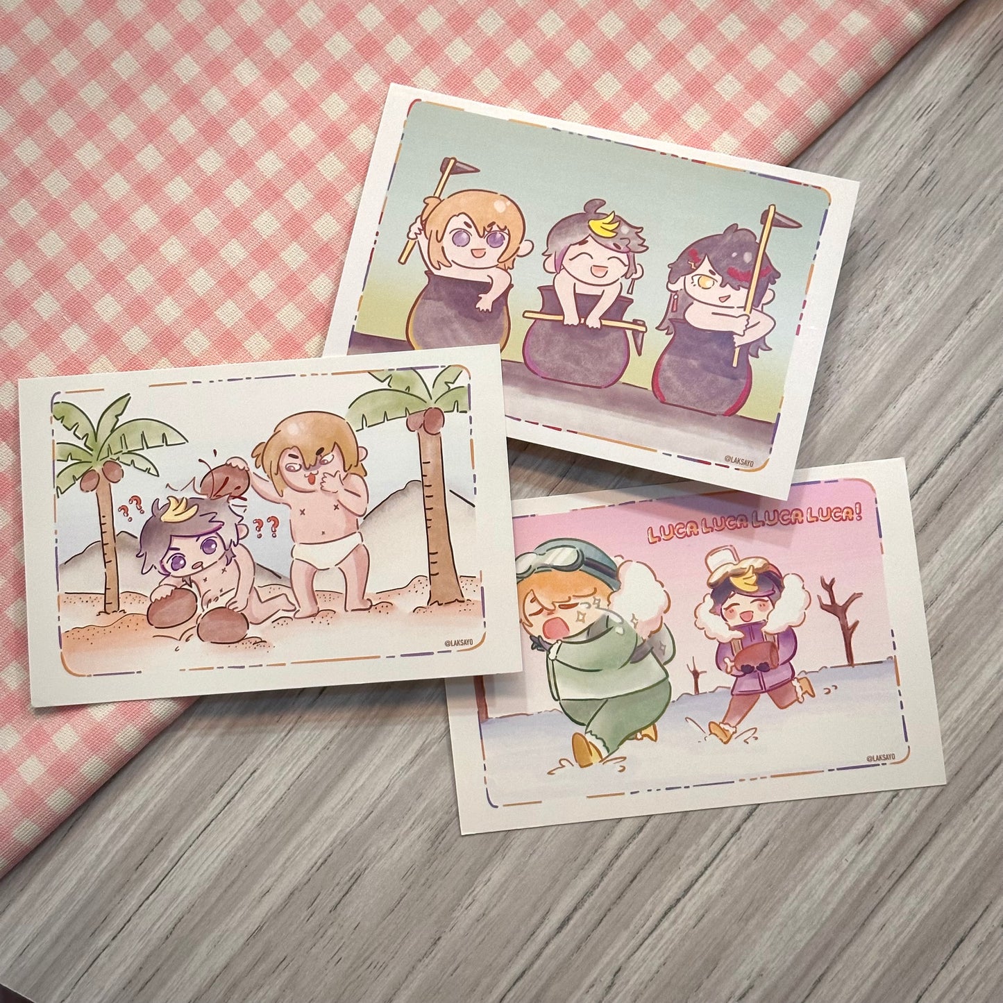 Chibi Postcards ◆ Nijisanji EN ◆
