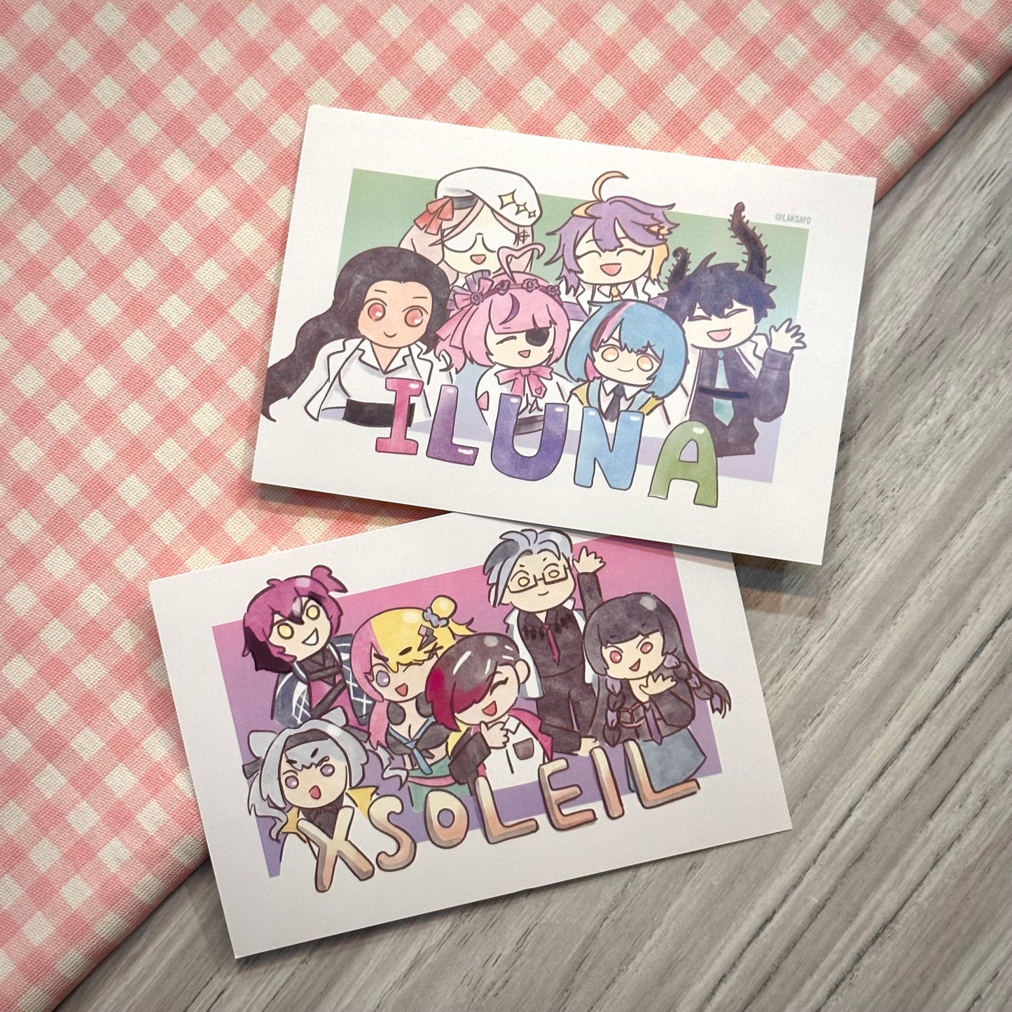Chibi Postcards ◆ Nijisanji EN ◆