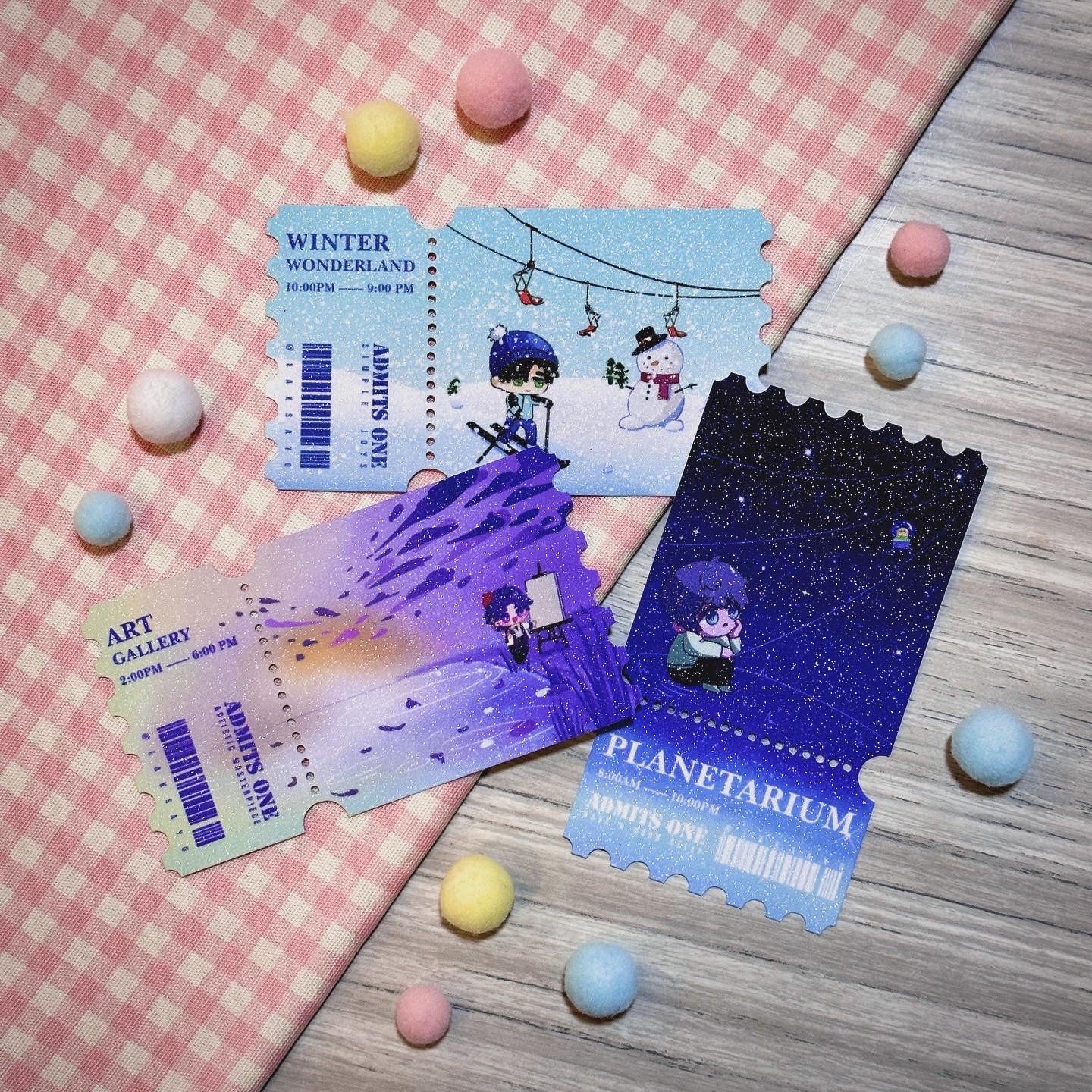 Laminated Tickets #1 ◆ SOLO ◆