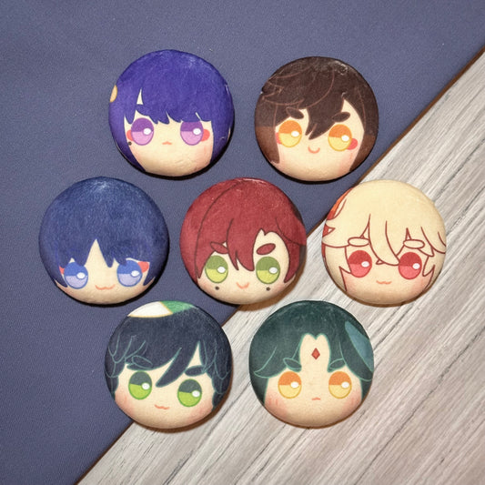 Squishy Badges ◆ GENSHIN IMPACT #1 ◆
