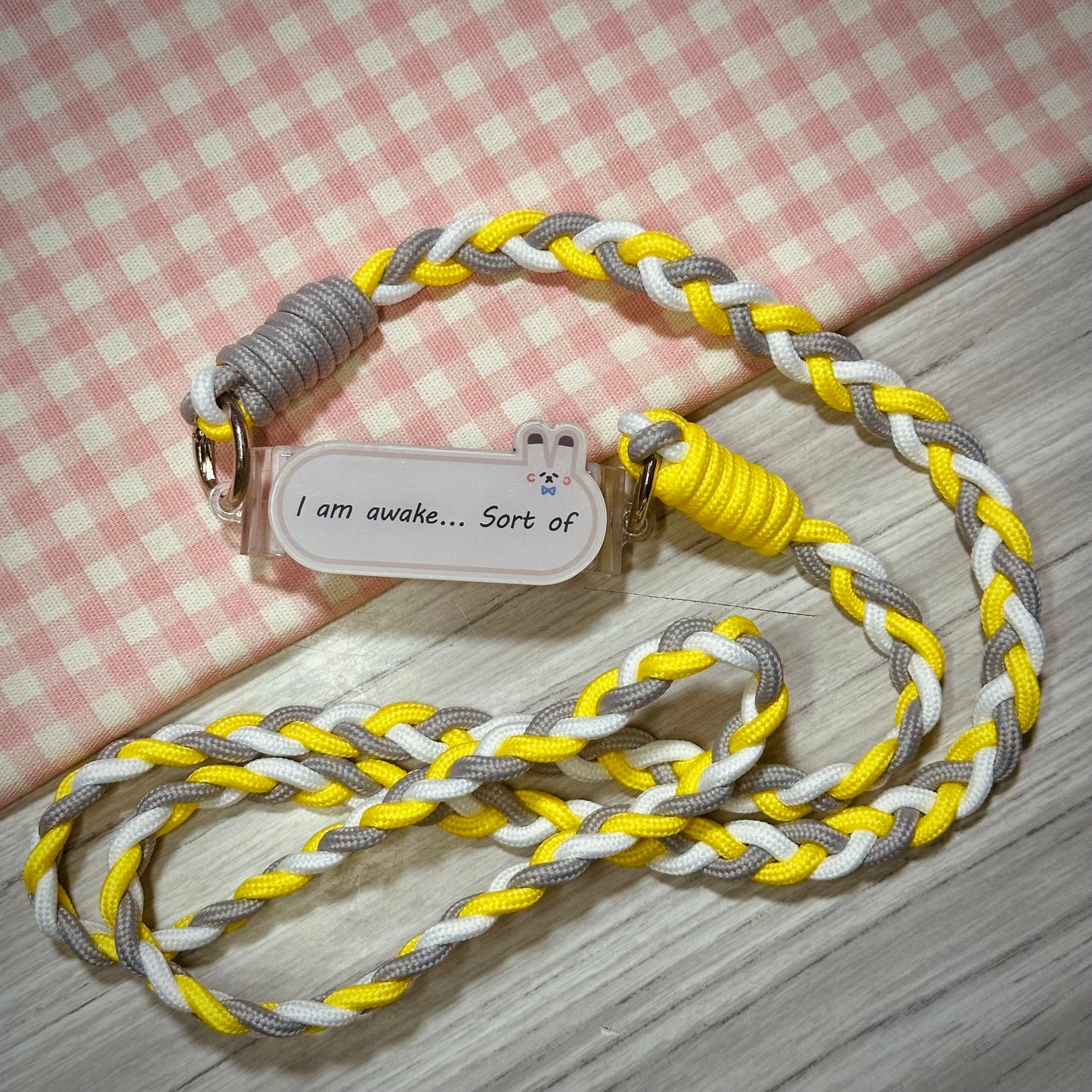 Acrylic Phone Clip + Lanyard #1