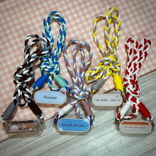 Acrylic Phone Clip + Lanyard #1