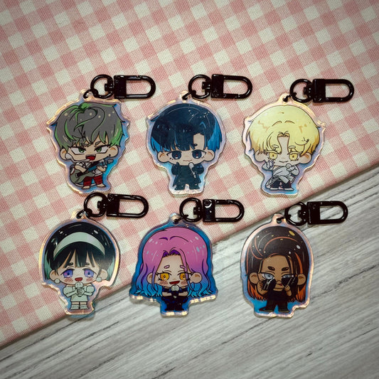 Alien Stage Holographic Charms