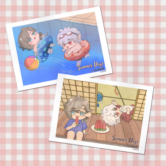 ChroNoiR Summer Days Postcards
