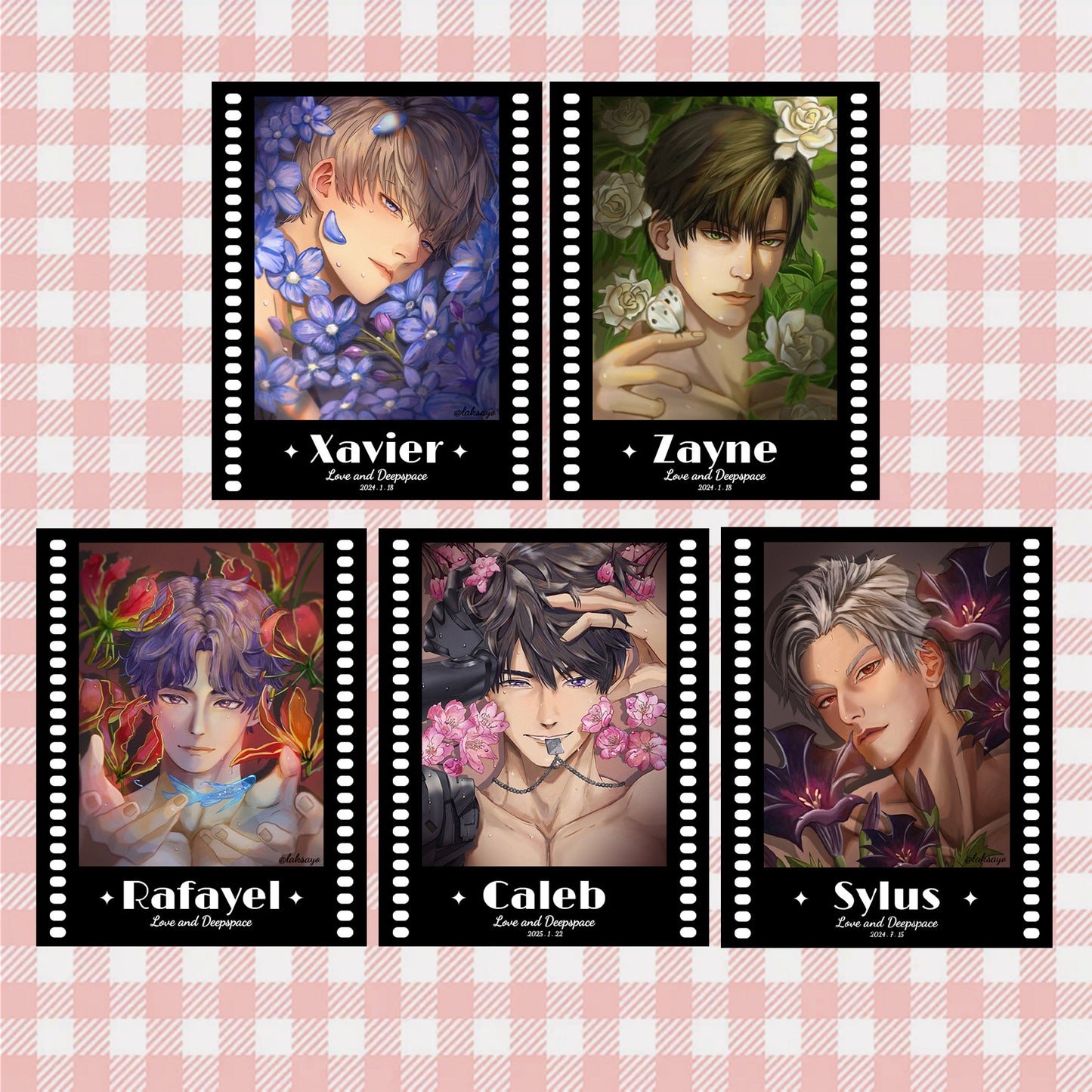 Love and Deepspace Film Strips
