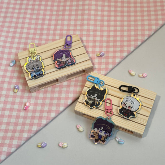 Flowers for you~ Holographic Charms