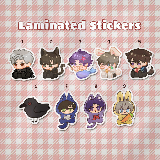 Deepspace Laminated Stickers