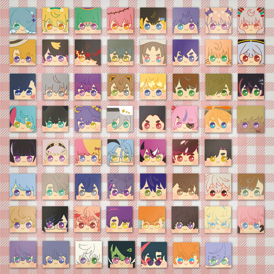 Nijisanji Square Stickers