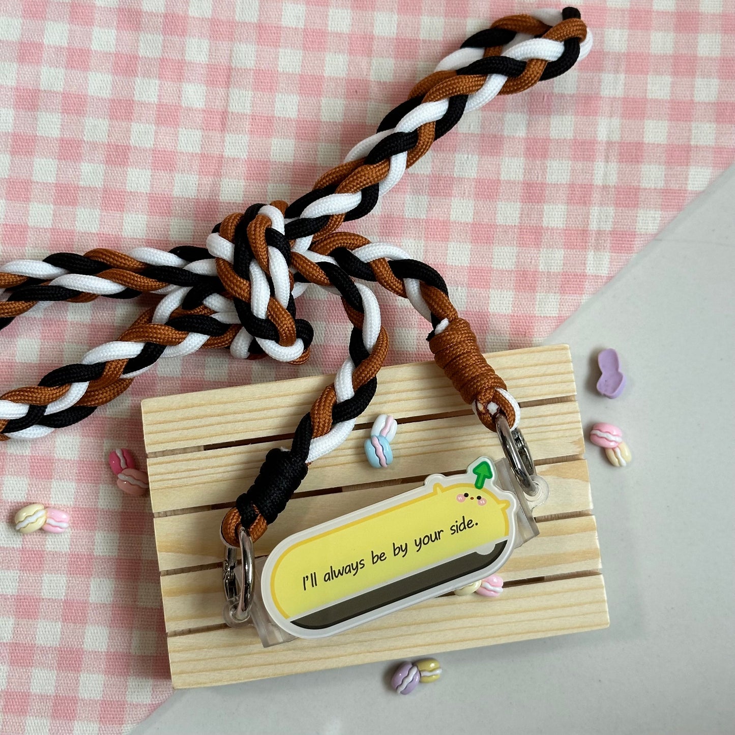 Acrylic Phone Clip + Lanyard #2