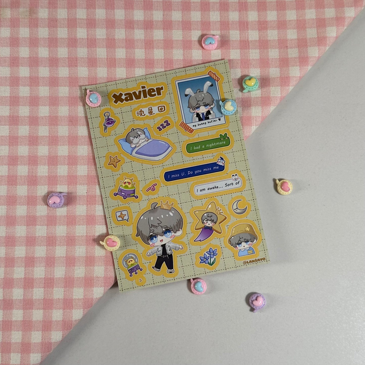 Deepspace Sticker Sheets