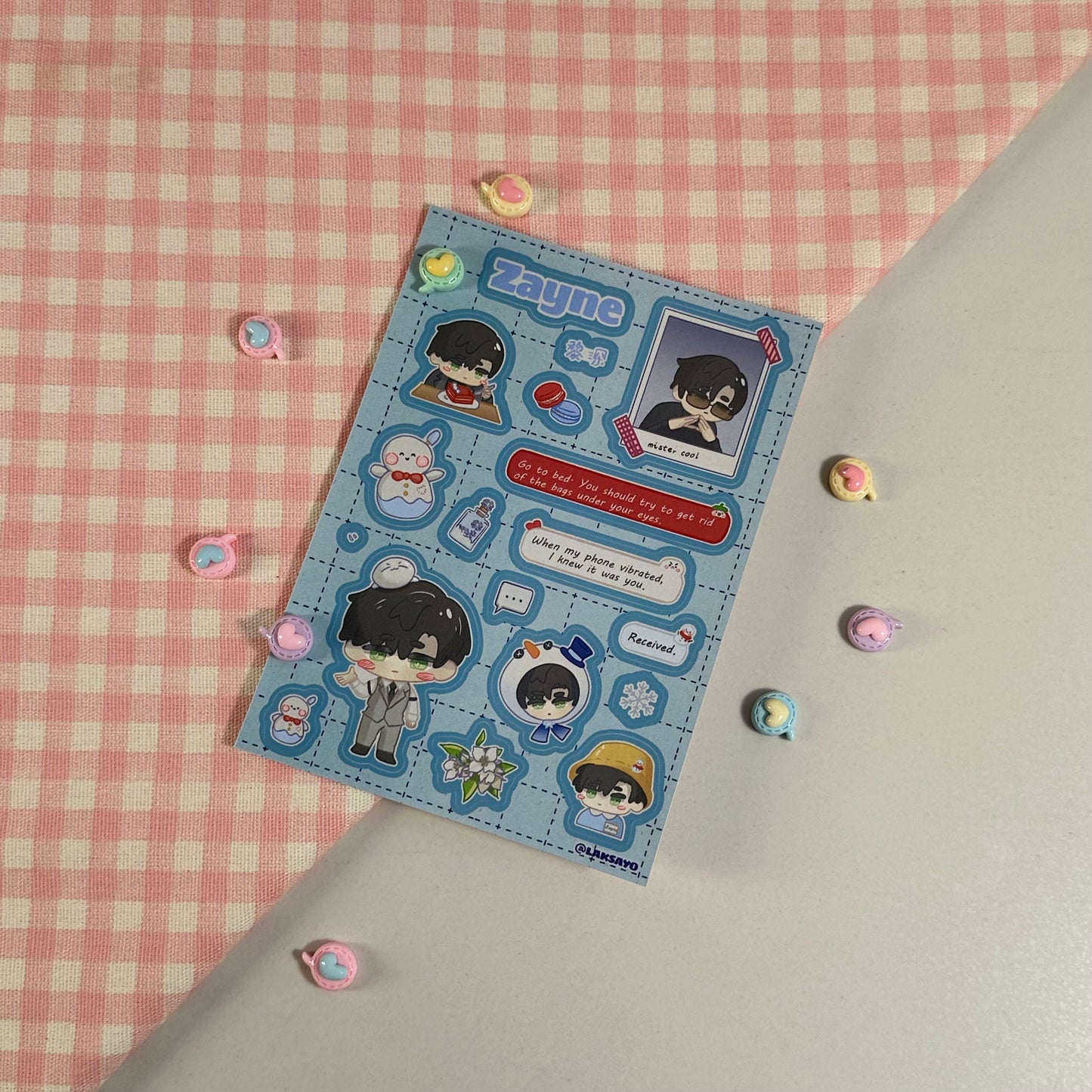 Deepspace Sticker Sheets